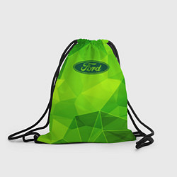 Рюкзак-мешок Ford green poly, цвет: 3D-принт