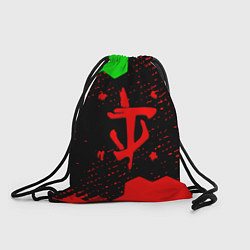 Мешок для обуви Doom лого соты текстура