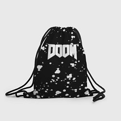 Мешок для обуви Doom белые краски всплеск