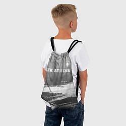 Рюкзак-мешок AEK Athens - grey gradient посередине, цвет: 3D-принт — фото 2