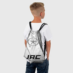 Рюкзак-мешок JAC - white gradient по-центру, цвет: 3D-принт — фото 2