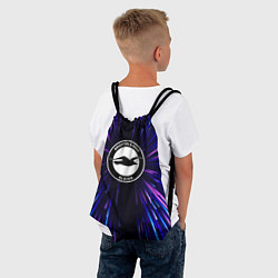 Рюкзак-мешок Brighton neon energy, цвет: 3D-принт — фото 2