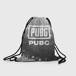 Рюкзак-мешок PUBG - grey gradient, цвет: 3D-принт