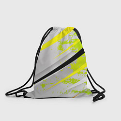 Мешок для обуви Color white light green