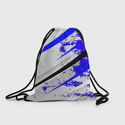 Мешок для обуви Color white blue