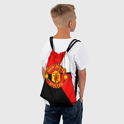 Рюкзак-мешок Манчестер юнайтед геометрия линии, цвет: 3D-принт — фото 2