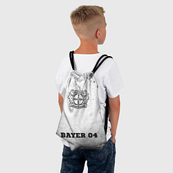 Рюкзак-мешок Bayer 04 - white gradient по-центру, цвет: 3D-принт — фото 2
