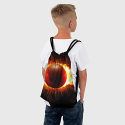 Рюкзак-мешок Ядро для талкания в огне, цвет: 3D-принт — фото 2