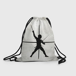 Рюкзак-мешок Фехтование на саблях, цвет: 3D-принт
