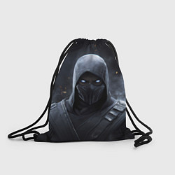Рюкзак-мешок Нуб Сайбот синие глаза, цвет: 3D-принт
