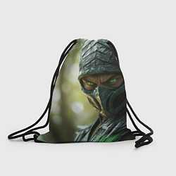Рюкзак-мешок Мортал комбат Рептилия, цвет: 3D-принт