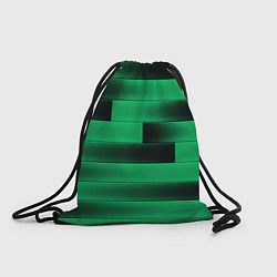 Рюкзак-мешок Color green square, цвет: 3D-принт