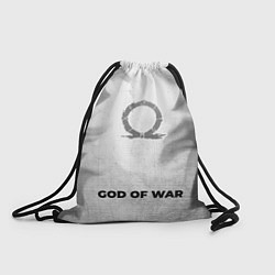 Рюкзак-мешок God of War - white gradient по-центру, цвет: 3D-принт