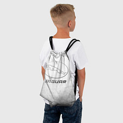 Рюкзак-мешок Jaguar - white gradient, цвет: 3D-принт — фото 2