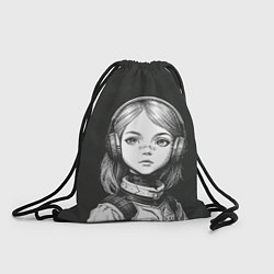 Мешок для обуви Девушка-андроид из будущего