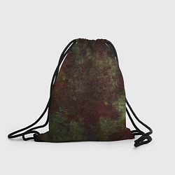 Мешок для обуви Абстракция - green fabric soaked in red paint