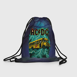 Мешок для обуви Летающий автобус с ACDC