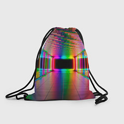 Рюкзак-мешок Неоновая галерея, цвет: 3D-принт