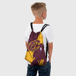 Рюкзак-мешок Cleveland Cavaliers NBA team, цвет: 3D-принт — фото 2