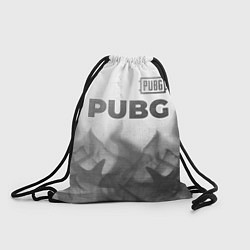 Рюкзак-мешок PUBG - white gradient посередине, цвет: 3D-принт