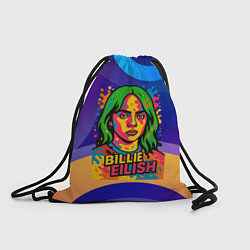 Рюкзак-мешок Билли Айлиш из краски, цвет: 3D-принт
