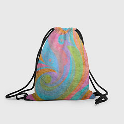Мешок для обуви Абстракция - multicolored curves