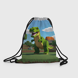 Мешок для обуви Тираннозавр рекс - Майнкрафт