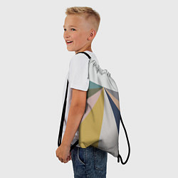 Рюкзак-мешок Черное солнце красная луна, цвет: 3D-принт — фото 2