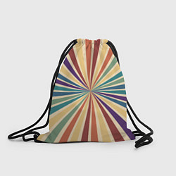 Рюкзак-мешок Ретро спираль, цвет: 3D-принт