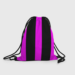 Мешок для обуви Color black pink lines