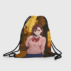 Рюкзак-мешок Недовольная Сиратори Айра, цвет: 3D-принт
