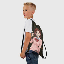 Рюкзак-мешок Сиратори Айра - знак ок, цвет: 3D-принт — фото 2