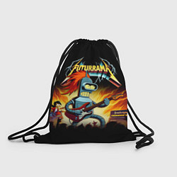 Мешок для обуви Bender is a hard rock guitarist - Futurama