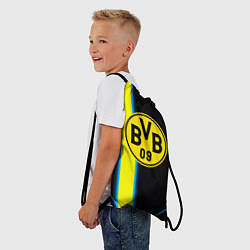 Рюкзак-мешок Borussia соты броня, цвет: 3D-принт — фото 2