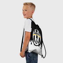 Рюкзак-мешок Juventus белый огонь, цвет: 3D-принт — фото 2