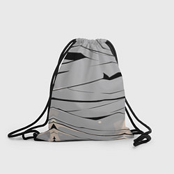 Рюкзак-мешок Мумия бинты, цвет: 3D-принт