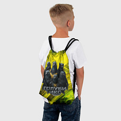 Рюкзак-мешок Голуби Икс супергерои, цвет: 3D-принт — фото 2