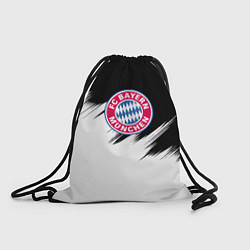 Мешок для обуви Бавария Мюнхен черно белые штрихи