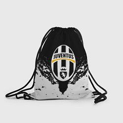 Рюкзак-мешок Ювентус краски всплеск текстура, цвет: 3D-принт