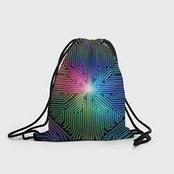 Мешок для обуви Линейная графика