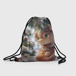 Мешок для обуви Лошадка в свитере