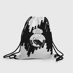 Мешок для обуви Реал Мадрид белая геометрия