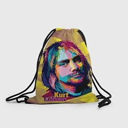 Рюкзак-мешок Kurt Cobain: Abstraction, цвет: 3D-принт