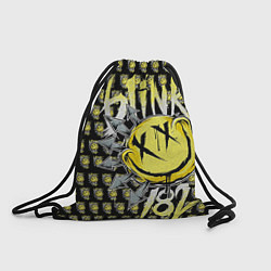 Рюкзак-мешок Blink-182: Smile, цвет: 3D-принт