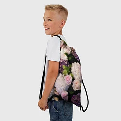 Рюкзак-мешок Весенние цветы, цвет: 3D-принт — фото 2