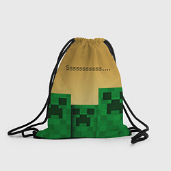 Рюкзак-мешок Minecraft Sssss, цвет: 3D-принт