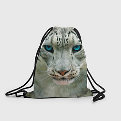 Рюкзак-мешок Снежный барс, цвет: 3D-принт