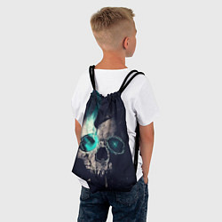 Рюкзак-мешок Skull eyes, цвет: 3D-принт — фото 2