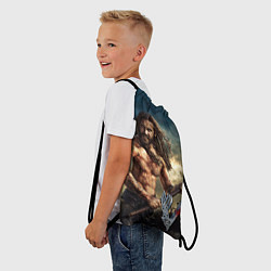 Рюкзак-мешок Ролло, цвет: 3D-принт — фото 2