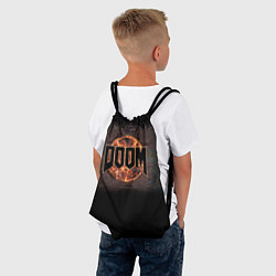 Рюкзак-мешок DOOM Fire, цвет: 3D-принт — фото 2